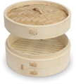 Bambusový parník 1-poschodový 20cm