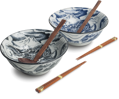 Ramen 2 db Dragon tál 20,5cm-es szett