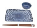 Yuki sushi tálaló készlet (2 személyre)