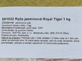 Royal Tiger jázmin rizs 1 kg