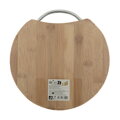 Bambusz vágódeszka 24 cm átmérőjű