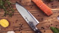 Japán Santoku kés TAKAYUKI 170mm