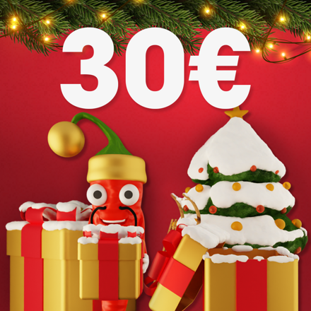Ajándékutalvány 30 Eur