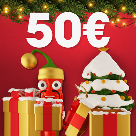 Ajándékutalvány 50 Eur