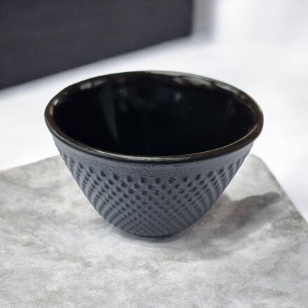 Öntöttvas csésze Arare, fekete (0,12 l)