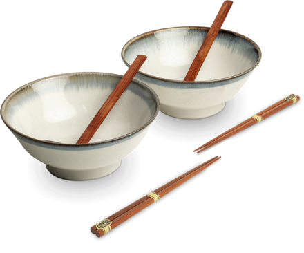 Váll 2 db Aurora 22cm-es tálból álló készlet EDO JAPAN