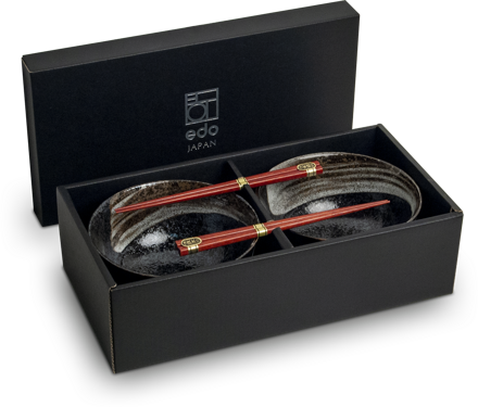 Udon 2 db Ansen 17cm EDO JAPAN tálból álló készlet EDO JAPAN