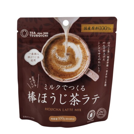 Pörkölt zöld tea Hojicha Latte TSUBOICHI 100g
