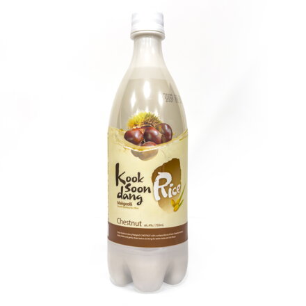 Koreai gesztenyés rizsbor Makgeoli 750ml