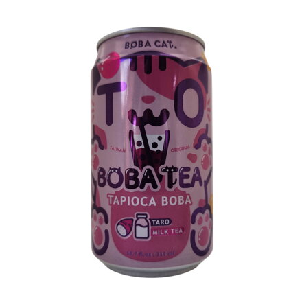 Bubble Tea tejes tea Taro Boba Cat 315ml