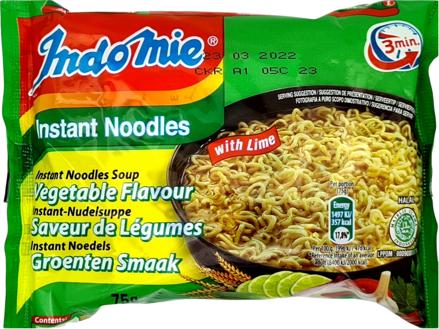 Tészta vegetáriánus Indomie 75g