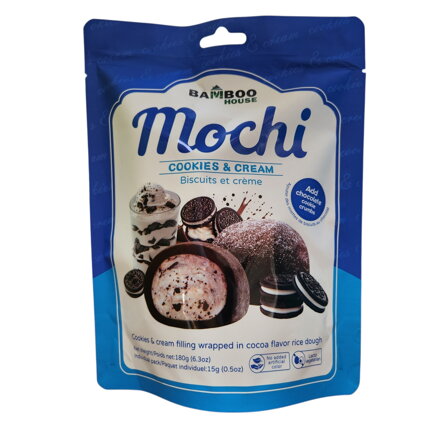 Mochi rizssütemény Cookies & Cream 180g