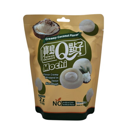 Kókuszos Mochi rizssütemény tejszín ízzel 180g