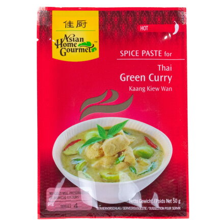 Csípős paszta thai zöld curryhez AHG 50g