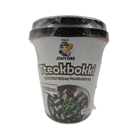 Tteokbokki rizssütemény poharas Jjajang 140g