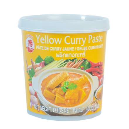 Curry paszta sárga Cock márka 400g