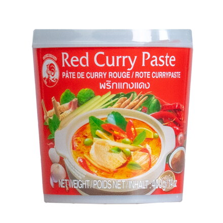 Curry paszta piros Cock Brand 400g