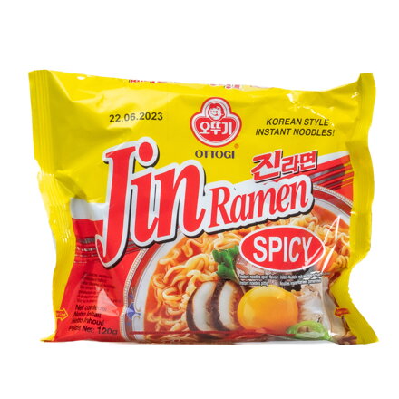 Jin tészta Ramyun éles 120g