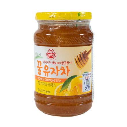 Citromos tea mézzel 500g