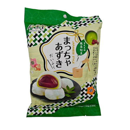 Mochi rizssütemény Matcha Vörösbab 120g
