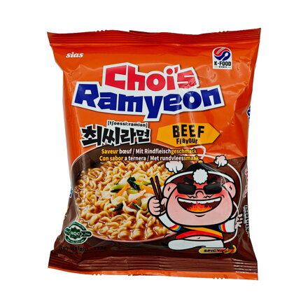 Csípős marhahúsos leves Chois Ramyeon 113g