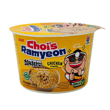 Csirke ízű leves cup Chois Ramyeon 107g