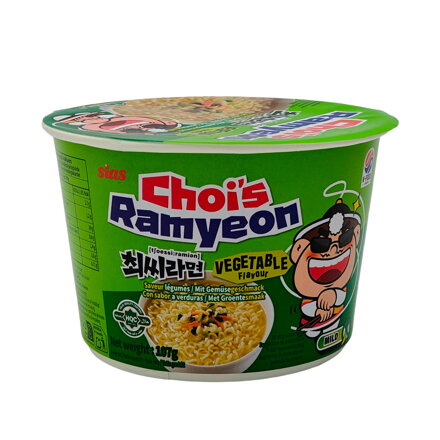 Zöldséges ízű leves cup Chois Ramyeon 107g