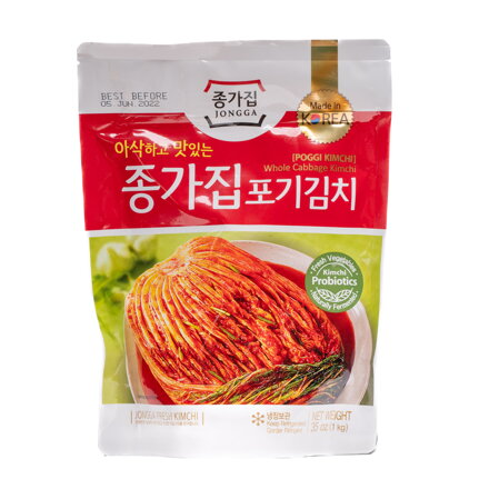 Egész káposzta kimchi Jongga Pogi 1kg