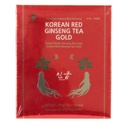 Koreai vörös ginseng tea arany 3g x 50db