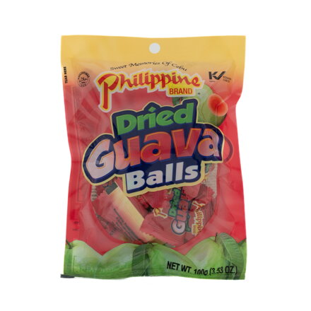 Szárított guava gyöngyök 100 gr.