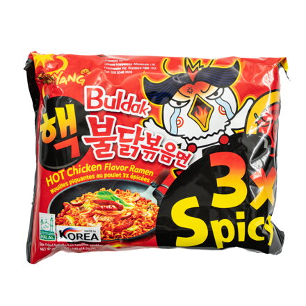 SY extra csípős csirke ízű tészta 3xSpicy 140g