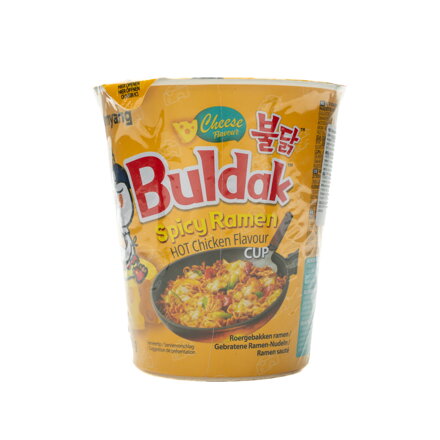 SY Buldak csípős csirke sajtos poharas tészta 70g