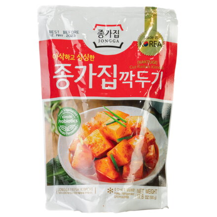 Szeletelt retek kimchi Chongga 500g