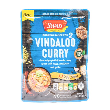 Közepes mártás a Vindaloo Curryhez SWAD 250g
