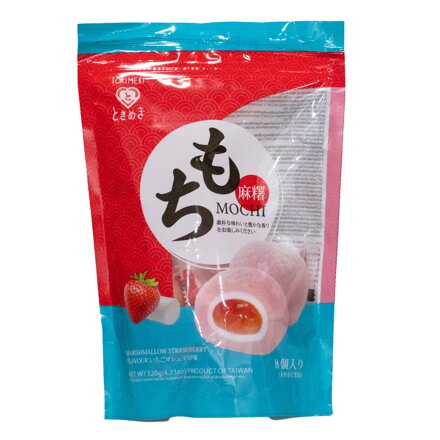 Rizs sütemények mini Mochi eper és mályvacukor TOKIMEKI 120g
