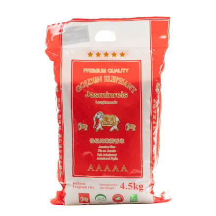 Golden Elephant jázmin rizs 4,5 kg