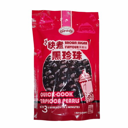 Tápióka gyöngyök barna cukor ízesítéssel KLKW 250g