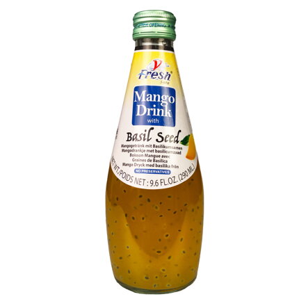 V-Fresh mangó és bazsalikommag ital 290ml