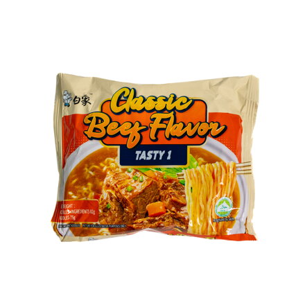 BAIXIANG marhahúsos tészta 82g