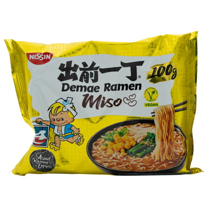 Tészta Demae Ramen Miso NISSIN 100 g