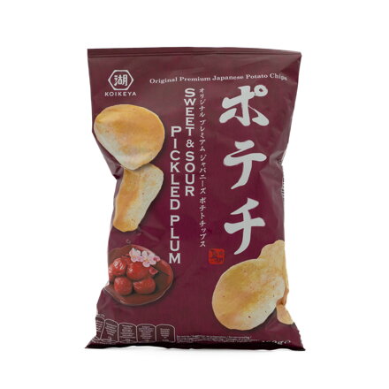 Burgonya chips savanyított szilva ízesítéssel 100gr