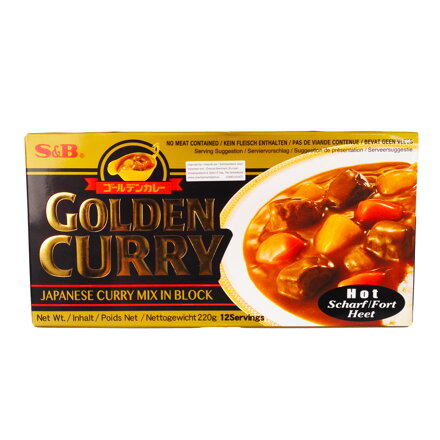 Arany Curry szósz fűszeres 220g S&B