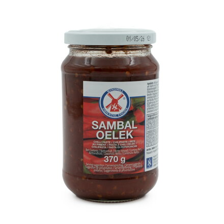 Chilipaszta Sambal Oelek VVMILL 370g