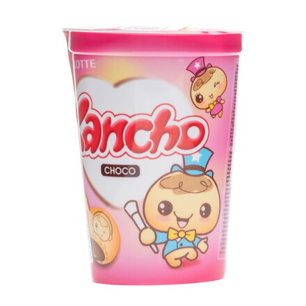 Csokoládéval töltött keksz Kancho Cup 95g