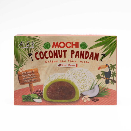 Rizs sütemények Mochi kókusz kókusz pandan vörös bab 180g