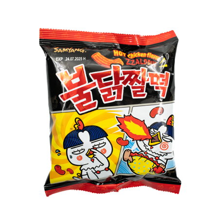 Zzalduk csirke ízű csípős snack SY 120g