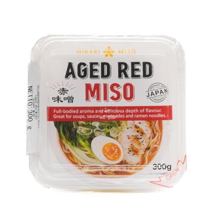 HIKARI miso paszta AGED piros 300g