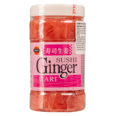 Rózsaszín gyömbér sushihez J-BASKET 340g