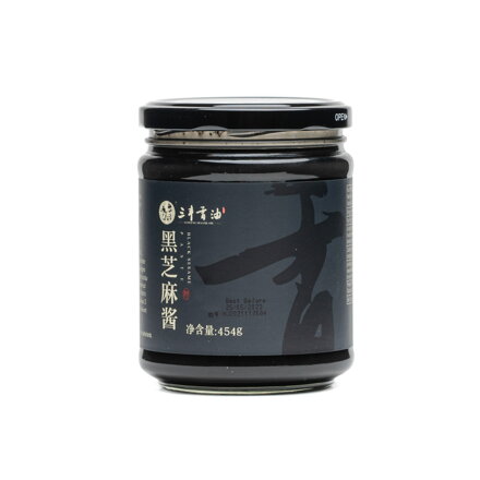 Fekete szezámpaszta SANFENG 454 g