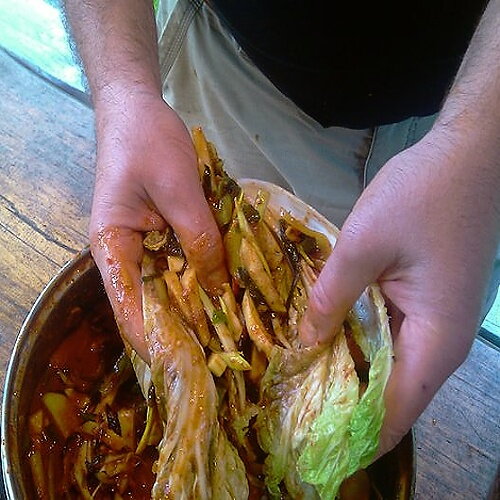 Kimchi (kimči) zo slovenskej kapusty